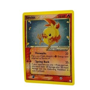 Torchic 108/109 GOLD STAR Pokemon Card Proxy